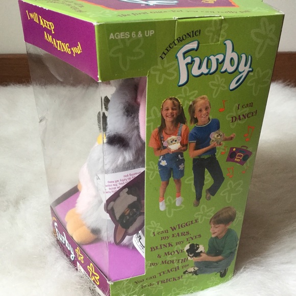 🎉VINTAGE🎉FURBY- ORIGINAL PINK AND GRAY💕🌸NWT - Picture 7 of 8